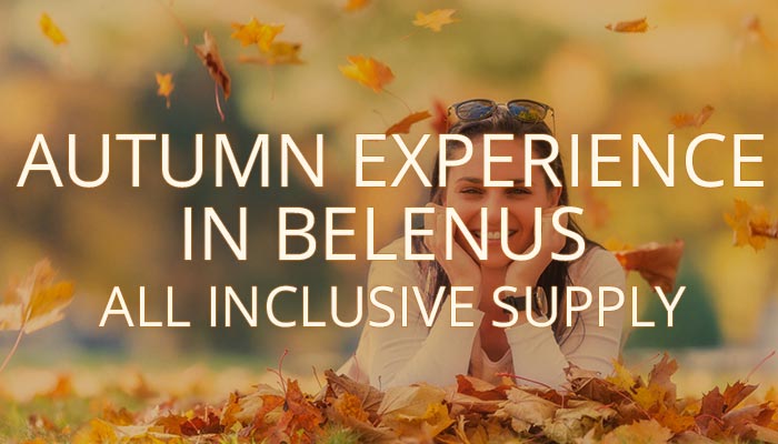 Experienceflood in Autumn in Belenus with all-inclusive supply